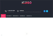 Tablet Screenshot of icaso.org